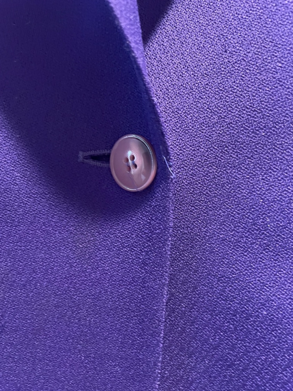 Pendleton Deep Purple Single-Button Blazer - Picture 3 of 12